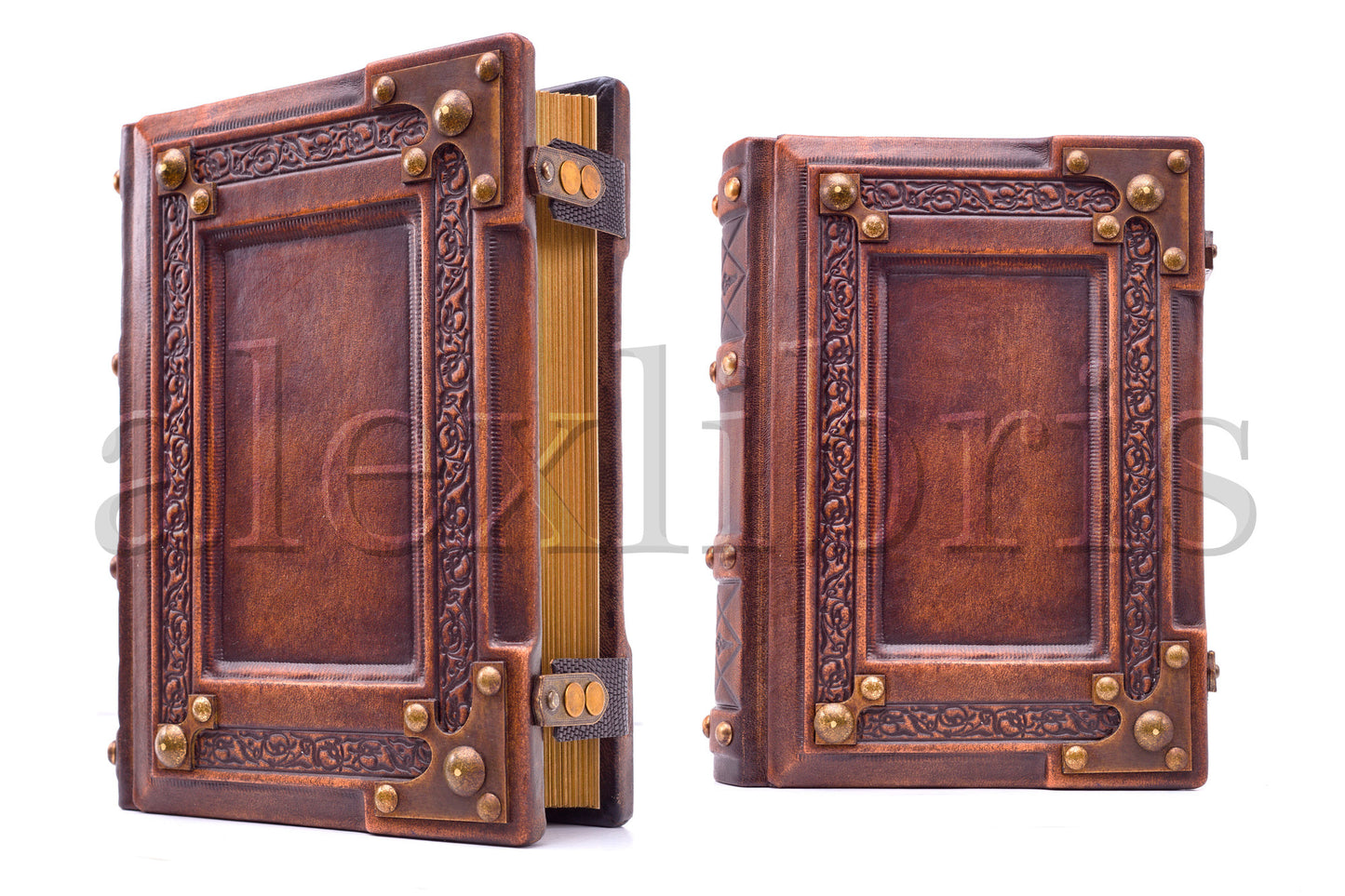 Medieval Leather Journal: Large 8 x 10 Inches, 600 Blank Pages - Delve into the Mystical World with this Enchanting Book of Shadows, Magical Journal, and Traveler Sketchbook