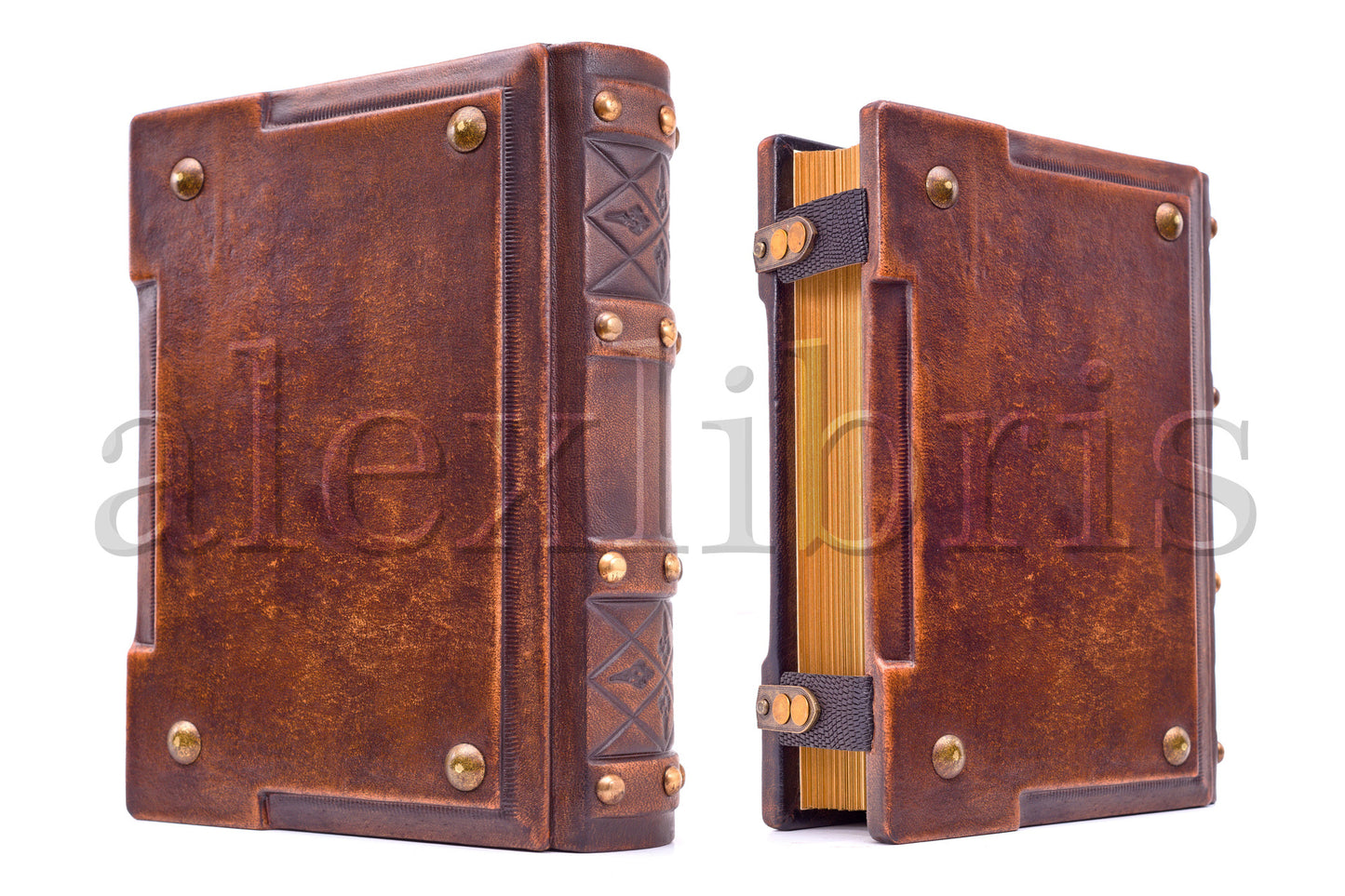 Medieval Leather Journal: Large 8 x 10 Inches, 600 Blank Pages - Delve into the Mystical World with this Enchanting Book of Shadows, Magical Journal, and Traveler Sketchbook