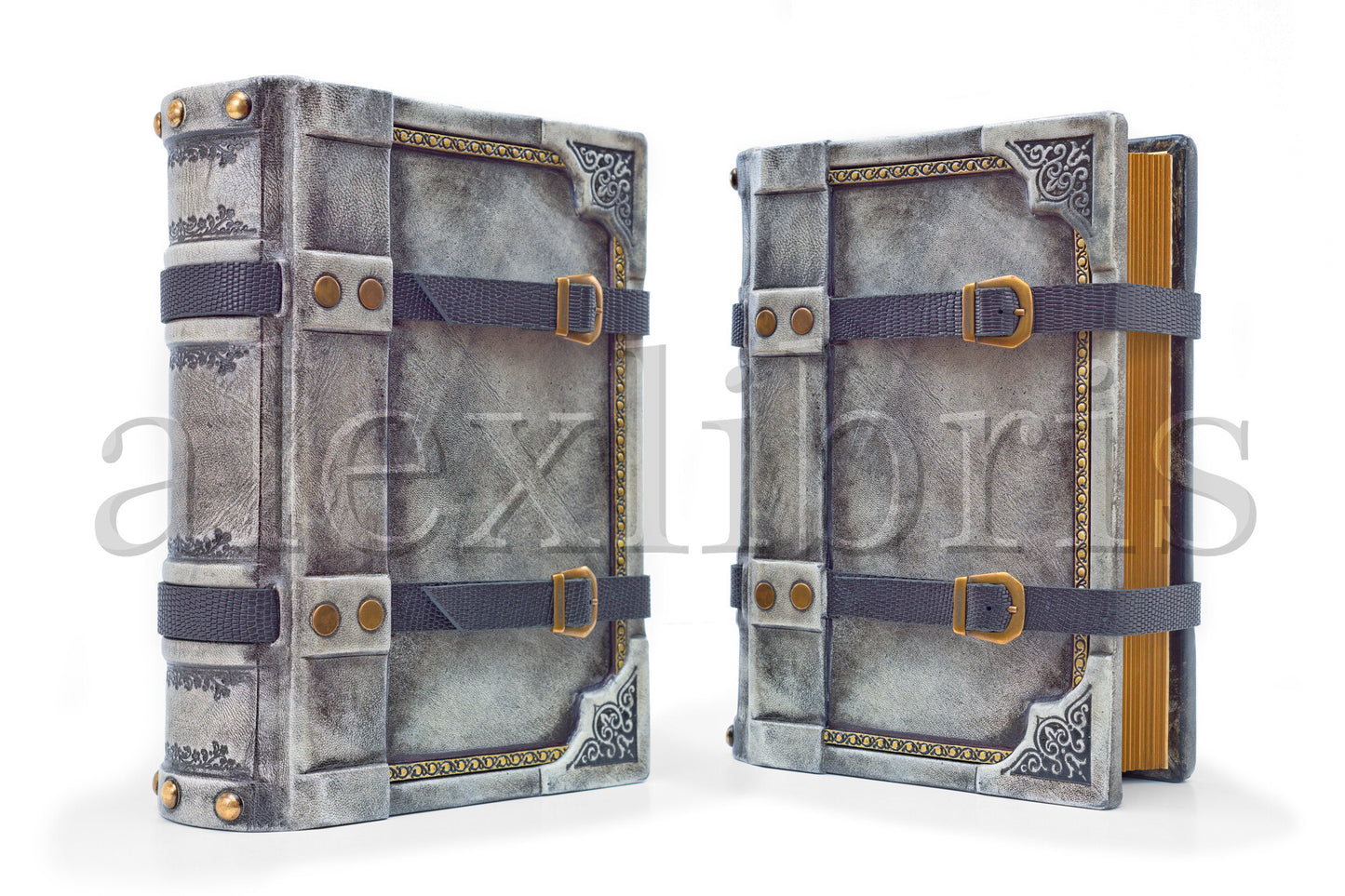 Belted Secrets: 8 x 10 Inches, 600 Blank Pages - Unveiling Mysteries with a Strap Closure