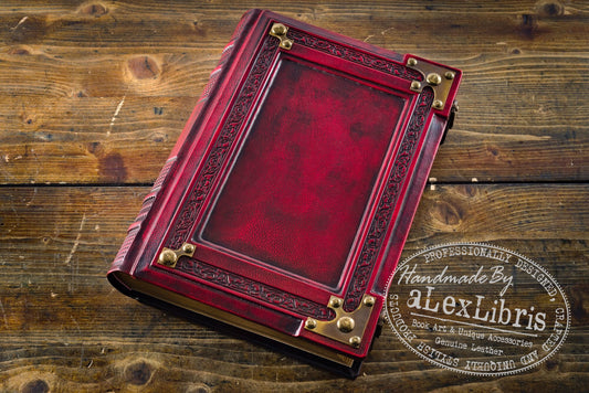 Medieval Leather Journal: Large 10 x 13 Inches, 500 Blank Pages - Delve into the Mystical World with this Enchanting Book of Shadows, Magical Journal, and Traveler Sketchbook